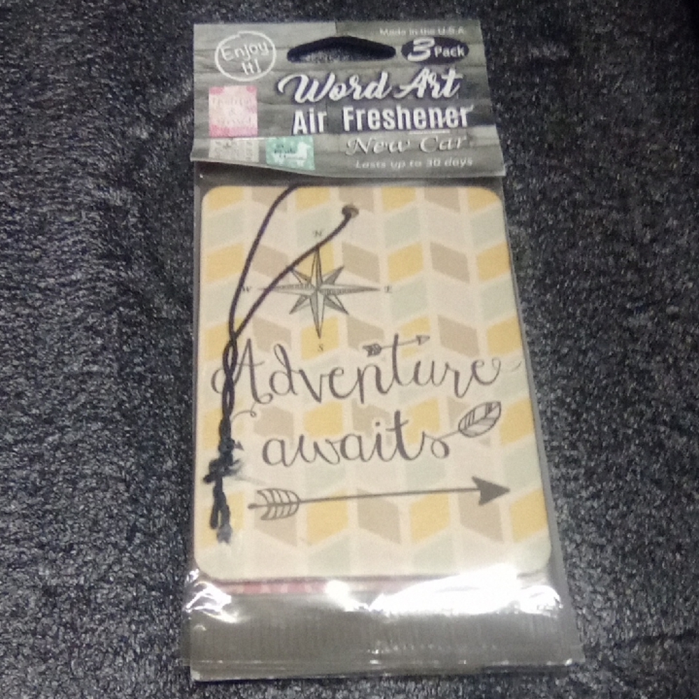Adventure Awaits Air Freshener 3-Pack